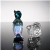 Image 2 : 2pc Swarovski Crystal Bird Figurines