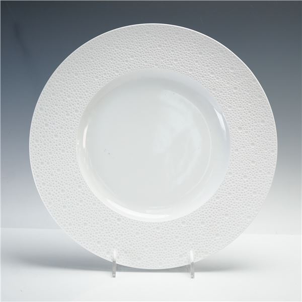 Bernardaud Porcelain Dinner Plate, Ecume White