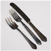 Image 2 : 31pc Mixed Silverplate Flatware and Serving Utensils