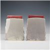 Image 5 : Pair of McCoy Pottery Red Planter Bookends