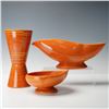 Image 2 : 3pc McCoy Pottery Vase, Bowl, and Planter, Harmony Line