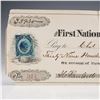 Image 2 : 1877 First National Gold Bank of Stockton Check