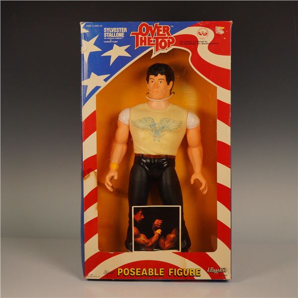 Sylvester Stallone Over The Top Poseable Figure