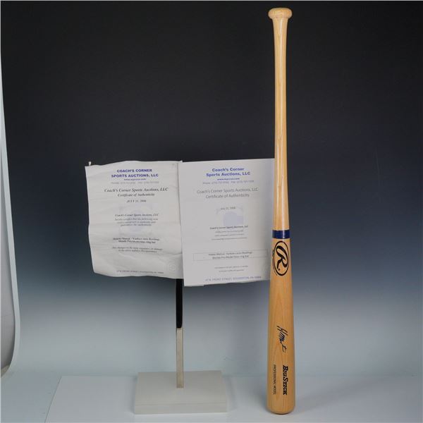 Hideki Matsui Autographed Rawlings Baseball Bat