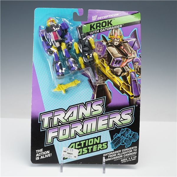 Transformers Action Masters Figurine Decepticon Krok with Gatoraider