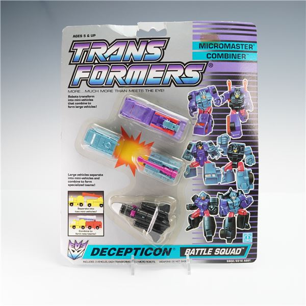 Transformers G1 Decepticon Battle Squad Micromaster Combiner Set