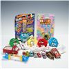 Image 1 : 16pc Collection of Toy Cars, M&M Beanies & Dispenser, Pez & Nano Kitty