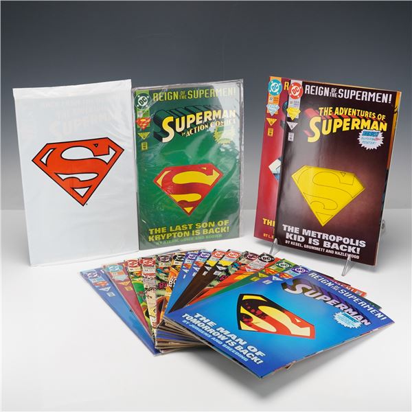20 Issues of DC Comics Reign of Superman Comic Books