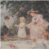 Image 2 : Fred Morgan Giclee on Canvas, Tea Party Scene