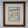 Image 1 : Marc Chagall (Aft.) Offset Color Lithograph on Paper, Athena & Odysseus