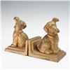 Image 1 : Pair of Cast Iron Puppies Bookends