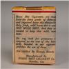 Image 3 : Embossed Brass Cigarette Case with Humorous Cigarette Pack