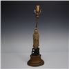 Image 2 : Chinese Soapstone Figural Table Lamp