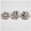 Image 5 : 6pc Rhinestone Button-Back Ornaments and Brooch