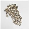 Image 2 : 2pc Costume Rhinestone Brooch and Bracelet