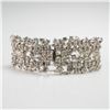 Image 5 : 2pc Costume Rhinestone Brooch and Bracelet