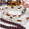 Image 5 : Assortment of Costume Beaded Necklaces and Intaglio Earrings