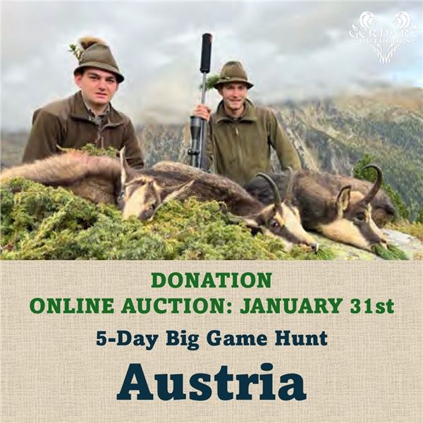 5-Day Big Game Hunt for Hunter and Observer in Austria