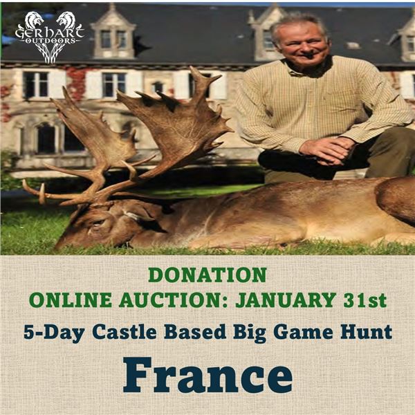 5-Day Castle Based Big Game Hunt in France
