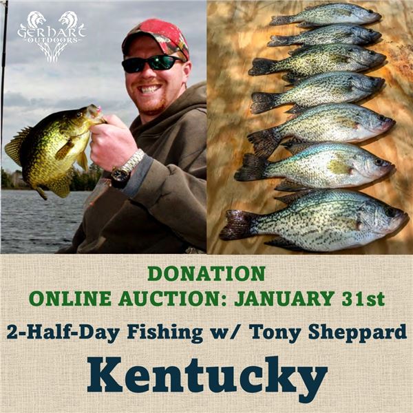 2-Half-Day Fishing w/ Tony Sheppard in Kentucky