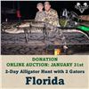 Image 1 : 2-Day Alligator Hunt with 2 Gators in Florida