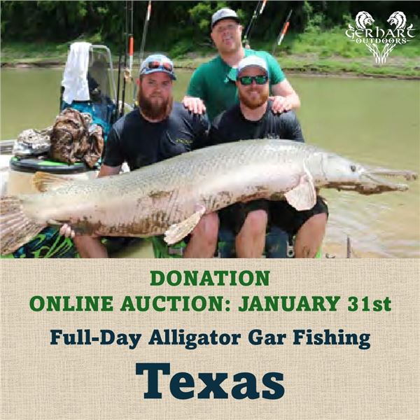 Full-Day Alligator Gar Fishing in Texas