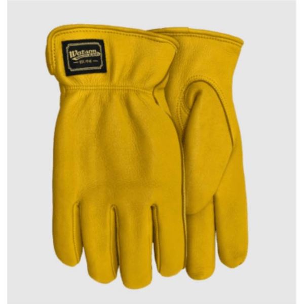 Watson Range Rider Leather Work Gloves, Style 317, Size Large