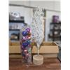 Image 2 : White Tree Tabletop Decoration with Multicolored Ornaments, 58-60 CM