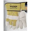 Image 1 : Watson Gloves Poor Boy A281BSL Large Foam-Lined Leather Gloves