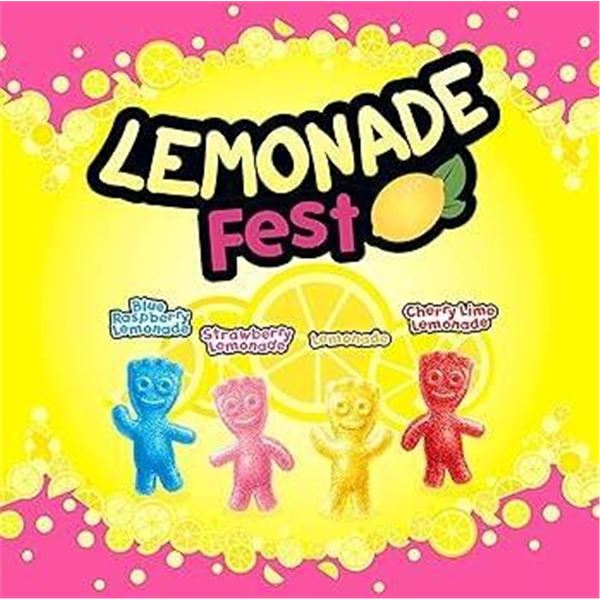 Sour Patch Kids Lemonade 12 x 150g Candies Assorted Flavors