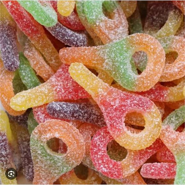 141 Gram Pack of CKF Sour Soothers, 10 Packs, Assorted Flavors