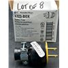 Image 3 : 8 1723-BOX Rubber Plugs, 15A-125V, 2-Pole, 2-Wire with Cord Clamp