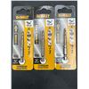 Image 2 : DeWalt Titanium 9/64 Inch Drill Bit Refill Set for Impact Drivers, Set of 3