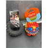 Image 2 : Hartz Ultra Guard Waste Bags, Tire Dog Chew Toy, and Fantasy Hedgehog Toy Multipack