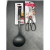 Image 1 : T-fal Ladle With Nylon Head and GoodCook Kitchen Shears Multipurpose Tool