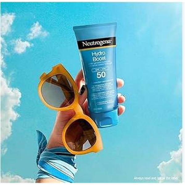 Neutrogena Hydro Boost Water Gel Lotion Sunscreen SPF 50, 3X88 mL