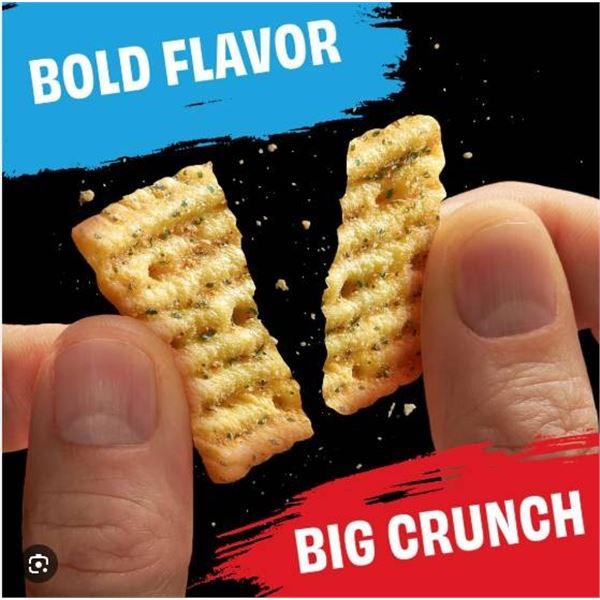 Cheez-It Crunch Zesty Cheddar Ranch Snack Crackers