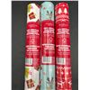 Image 2 : Danson Eco-Friendly 100% Recycled Wrapping Paper Rolls, Set of 3