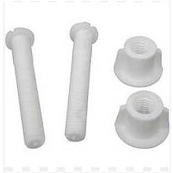 Pro-Fit Toilet Seat Hinge Bolts, Universal Fit, Model M5679 (6 Sets)