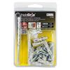 Image 1 : Triplegrip Cobra 171R Wall Anchors with Screws, 3×15-Pack