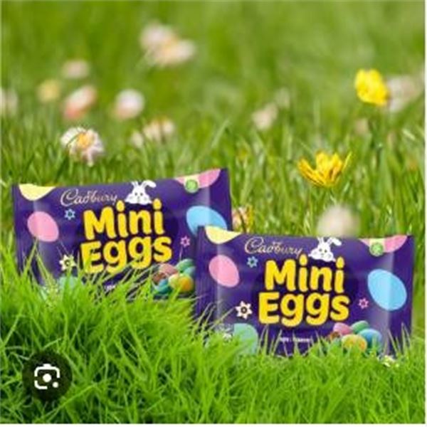 Cadbury Mini Eggs 48 x 33 g Candy Sachets