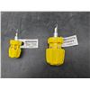 Image 1 : Two-Piece Set of Picquic Multi-Bit Screwdrivers with Yellow Handles