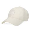 Image 1 : White Baseball Cap With Adjustable Strap and Front Patch