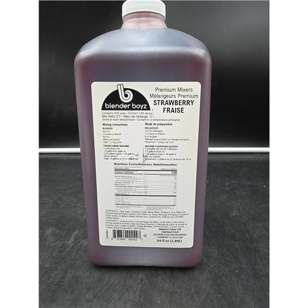 Blender Boyz 1.89L Premium Mixers Strawberry Flavor