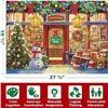 Image 1 : Partylamb Christmas Advent Calendar Jigsaw Puzzle, 1000 Pieces