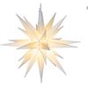 Image 1 : Riakrum Christmas Advent Star Lights Set with Remote Control