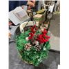 Image 3 : Artificial Christmas Hanging Planter Baskets
