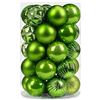 Image 1 : AMS 60mm Green Christmas Ball Ornaments