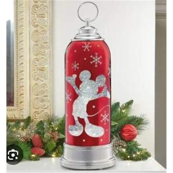 Disney Holiday Lantern With Mickey And Water Blower