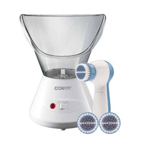 Conair True Glow Facial Sauna System with Cleansing Brush